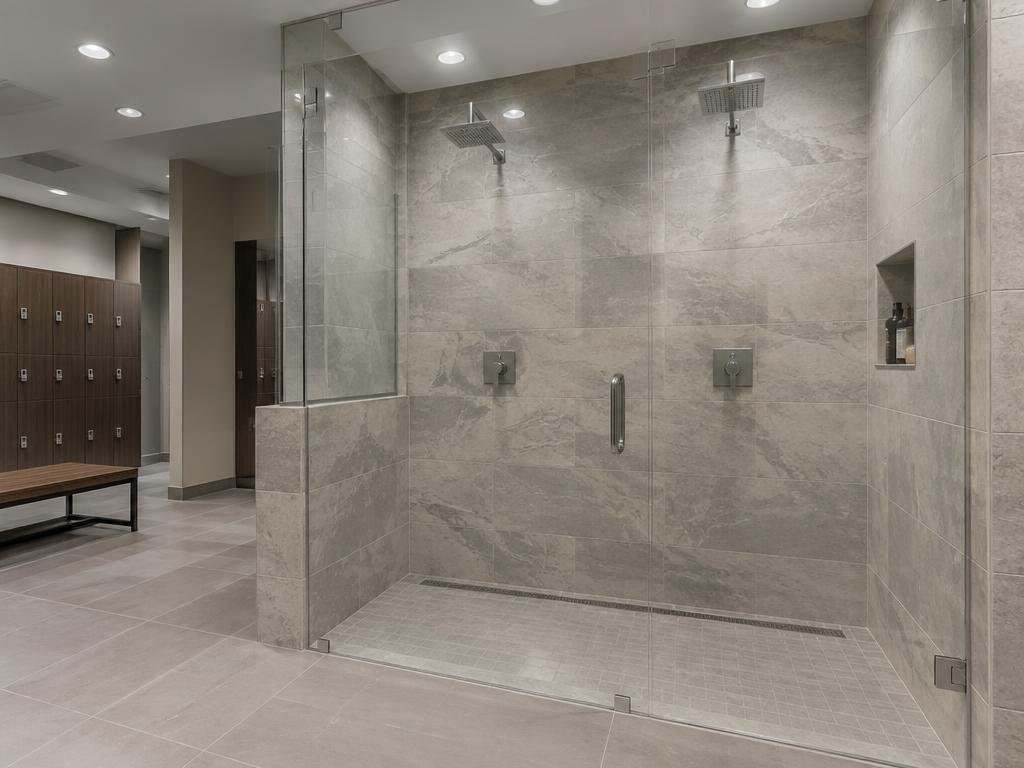 Locker Room Showers